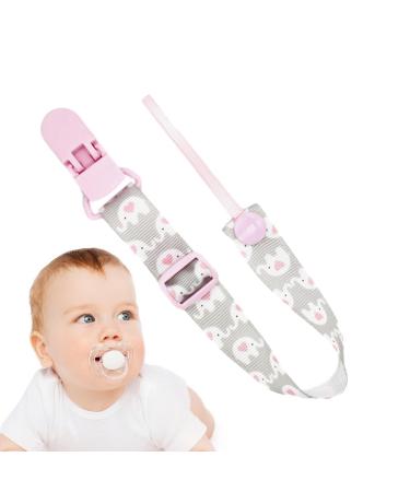 Aizuoni Pacifier Clip & Holder - Universal Anti-Drop Pacifier & Bite Ring Cord | Fits Most Pacifiers - Buy Now! - Buy Online on GoSupps.com