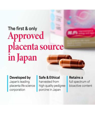 LABO Nutrition Le Ageless Placenta 99 with Ceramides -Placenta Supplement with Collagen Peptides Oryza Ceramides-Skin Regeneration Hydration Anti-Aging Wrinkle Support Immune Health 60 Capsulesx3 - Buy Online on GoSupps.com