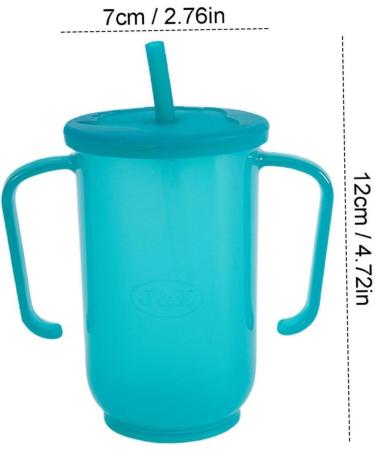 Convalescent Feeding Cup Drinking Aids Feeding Cup with Straw Liquid Feeder Dysphagia Cup Patient Drinking Cup for Elderly Adult Disabled - Buy Online on GoSupps.com