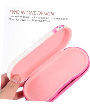 JECOMPRIS Double-Sided Glasses Case - Dual Contact Lens Solution & Travel Accessories | Portable Filigree Glass Box Storage - Buy Online on GoSupps.com