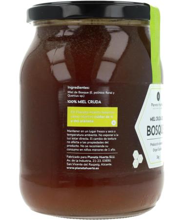 Raw forest honey planet vegetable garden 1kg - Buy Online on GoSupps.com