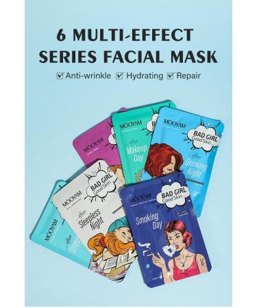 Sheet Mask Nourishing Moisturising Hyaluronic Acid Mask Skincare Korea Cosmetics Mask Ingredients For all skin types (Red ginseng) - Buy Online on GoSupps.com