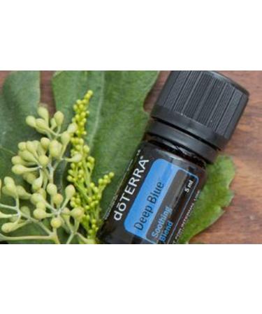 doTERRA Deep Blue Essential Oil Soothing Blend - 5 ml Peppermint Wintergreen Camphor Ylang Ylang Helichrysum Blue Tansy Blue Chamomile and Osmanthus 5 ml (Pack of 1) - Buy Online on GoSupps.com