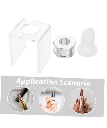 Mikinona Silicone Lipstick Mold Set - DIY Lipstick Making Kit & Makeup Tools | Cosmetic Lip Balm Mould | Perfect for Custom Lipsticks - 4.5x3cm - Buy Online on GoSupps.com