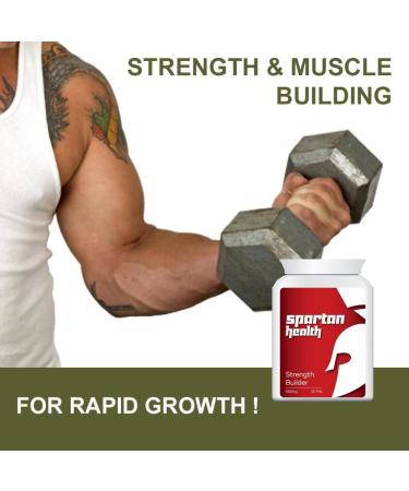 Spartan Health Strength Builder Muscle Growth Formula - Buy Online on GoSupps.com