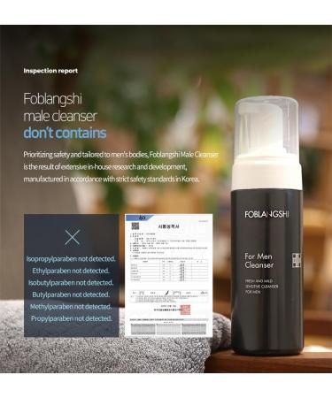 Intimate Wash for Men - Travel Size with Prebiotics | pH Balanced Foaming Hygiene 1.01 fl oz - Made in Korea - Buy Online on GoSupps.com
