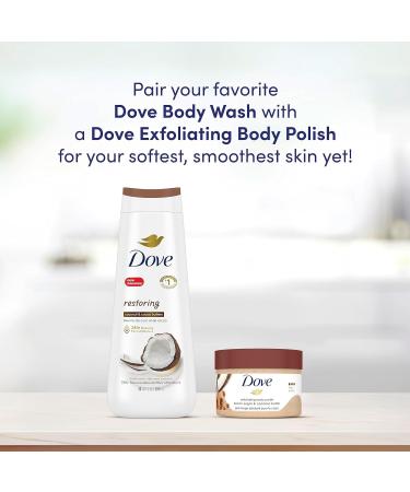 Do.vee Exfoliating Body Polish Scrub - Brown Sugar & Coconut Butter for Dry Skin | Soft & Smooth Skin | 298g - International Shipping Available - Buy Online on GoSupps.com