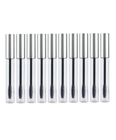 10Pcs Empty Eyelashes Tube Mascara Bottle Lightweight Durable Mascara Dispenser Bottle for Storage Eyelashes Growth Oil Essential Oil