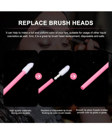 Beaupretty 900 Pcs Lip Brush Replacement Heads - Lip Gloss Wands & Eyebrow Brush Applicators for Makeup - Travel-Friendly Cosmetic Tools - Buy Online on GoSupps.com