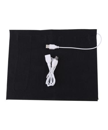 Walfront 5V USB Electric Heating Pad for Seat of Clothes Pets Pets Bed Warmer