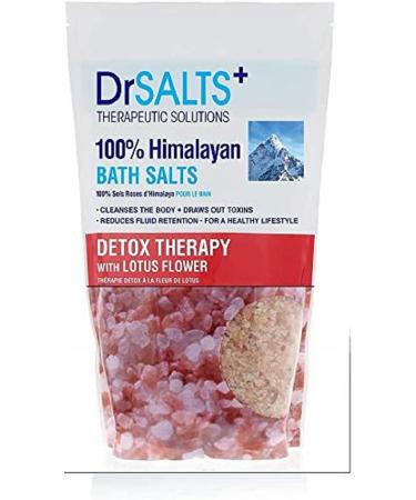 Dr SALTS Himalayan Bath Salts Detox Therapy with Lotus Flower 1 kg 1 kg (Pack of 1) Detox Therapy 1kg
