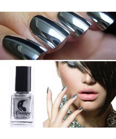 Mirror Nail Polish Mirror Nail Polish Long Lasting Metallic Nail Varnish 6ml Quick Drying Gel Polish - Buy Online on GoSupps.com