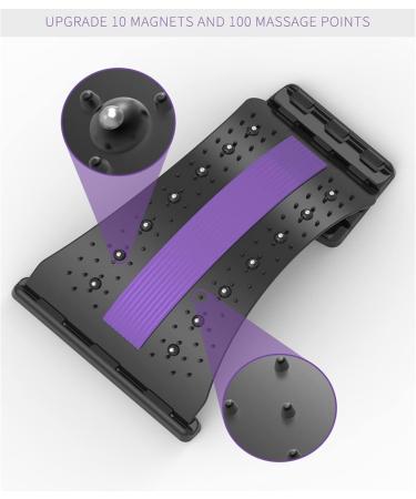 Asumui Adjustable Magnetic Field Therapy Back Massager | Multi-Stage Lumbar Support & Pain Relief for Home & Office (Green) - Buy Online on GoSupps.com