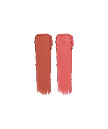 KRISTOFER BUCKLE Cashmere Slip Longwear Lipstick Duo - 0.11 oz. (each) | Bold & Creamy Lip Color - Tender/Kissed - Buy Online on GoSupps.com