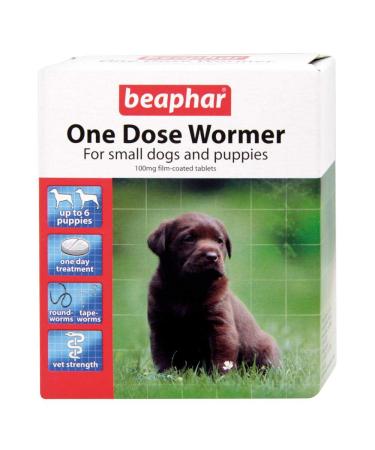 Beaphar Wormer One Dose Small Dogs 3 Tabs - 21913