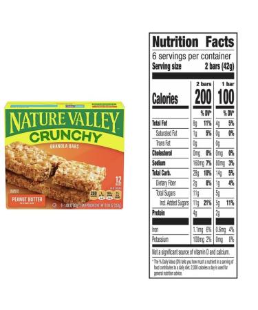 Nature Valley Granola Bars Variety Pack - 4 Pack (Oats N Honey, Oats N Dark Chocolate, Peanut Butter, Peanut Butter Dark Chocolate) - Buy Online on GoSupps.com