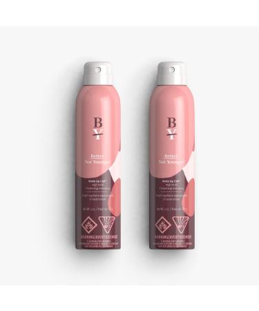 Better Not Younger WAKE UP CALL Hair Thickening Spray made with Biotin Bamboo Burdock and Hops - Volumizing Hairspray for Women Over 40 6 oz - DUO Bundle Wake Up Call Spray 2-Pack