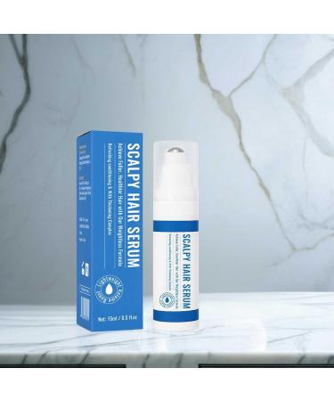 Oil For Hair 15ml Drop RollOn Scalp and Hair Oil for Moisturization Prevents Breakage Loss Promotes Thickness Women Men - Buy Online on GoSupps.com