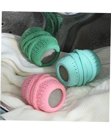 HAPINARY Laundry Balls Free 3pcs Set Washing Machine Laundry Ball Laundry Alternative Fabric Softener Ball Washer Soap Washing Balls Reusable Washer Balls Laundry Detergent Substitute Tpe - Buy Online on GoSupps.com
