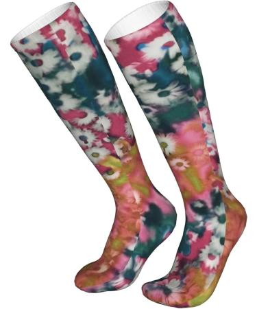 Buy Tie-Dye Compression Socks for Men & Women | 15-20 mmHg Support for Running & Cycling - Buy Online on GoSupps.com
