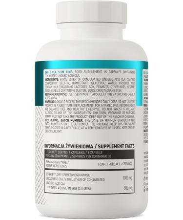 Ostrovit CLA Slim Line 30 Caps - Buy Online on GoSupps.com