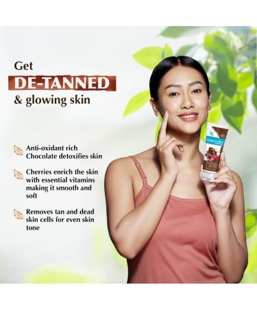 Naturals Pure & Light Tan Removal Choco Cherry Scrub - 50G | Effective Exfoliation for Radiant Skin - Buy Online on GoSupps.com