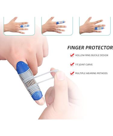 Buy Finger Splint & Basketball Finger Guard - Support Brace for Volleyball & Sports (Size M - Buy Online on GoSupps.com