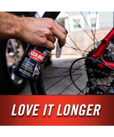 STA-BIL SPORT Drivetrain Cleaner & Degreaser - Bicycle Chain Cleaner for Regular & Electric Bikes - 10oz Spray - Dirt & Oil Remover - Buy Online on GoSupps.com