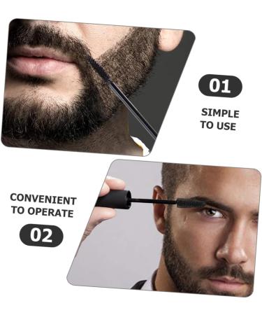 Didiseaon Eyebrow Pen Eyebrow Brush Beard Eyebrow Dye Mustache Dye Eyebrow Cream Disposable Eyebrow Powder Man 1 count (Pack of 1) Black - Buy Online on GoSupps.com