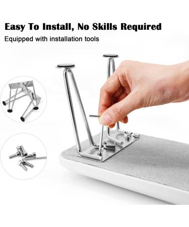 Big Nail Arm Rest Non Slip Nail Hand Rest Microfiber Leather Manicure Hand Rest for Nails Tech Use (White 01) - Buy Online on GoSupps.com