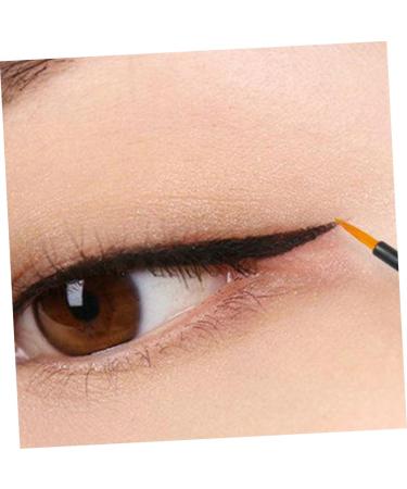 Baluue 100pcs Eye Makeup Tools Eyebrow Liner Brush Eyeliner Lip Liner Marker Lip Makeup Brushes Orange - Buy Online on GoSupps.com