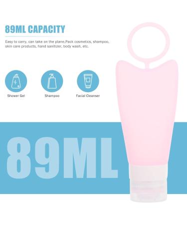 Milisten 1 Set 2 Silica Gel Bottle Travel Bottle Hand Washing Empty Empty Hand Lotions Empty Squeeze Containers Travel Size Spray Bottle Shampoo Container Travel Gear 3D Pop Pink - Buy Online on GoSupps.com