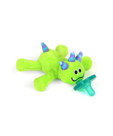 WubbaNub Infant Pacifier - Green Monster