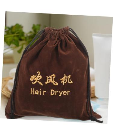 Healeved 12 Pcs Hair Dryer Storage Bag Blow Dryer Bag Travel Makeup Bag Organizer Velvet Storage Bag Fabric - Buy Online on GoSupps.com