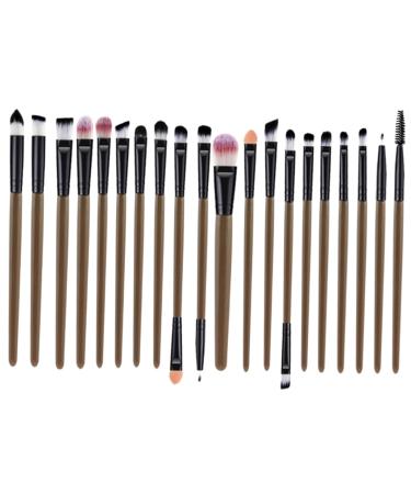 SOESFOUFU 20pcs Eyeshadow Tools Eyeliner Eyeshadow Brush Kit Makeup Brush Kit