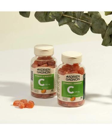 Adrien Gagnon - Sugar Free Vitamin C Gummies 120mg - Orange flavor 60 count - Buy Online on GoSupps.com