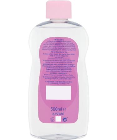 Johnson's Baby Oil 2 x 500ml (1000ml Oil) - Buy Online on GoSupps.com