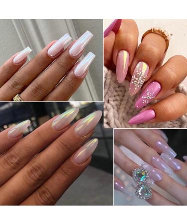 GZMAYUEN Chrome Nail Powder Set - 6 Colors Mirror Effect Metallic Pigment for Stunning Nails | International Shipping Available - Buy Online on GoSupps.com