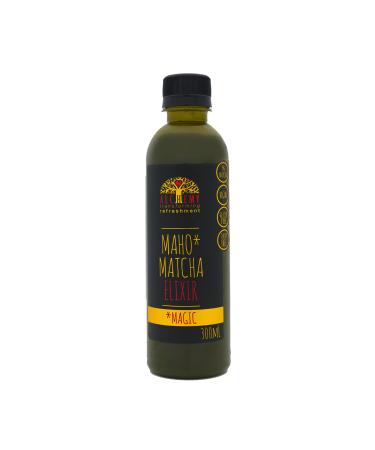 Alchemy Cordial Maho Matcha Elixir Syrup Matcha Latte Superfood Delicious Healthy Drink Japanese Matcha Tea Vegan & Gluten Free Coffee Alternative (1 x 300ml) Maho Matcha 300ml