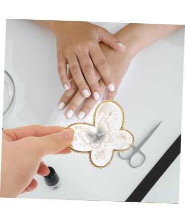 FRCOLOR Manicure Tool Set Colour Palette for Butterfly Nails Butterfly Nail Art Plates Nail Polish Plates for Nail Art Tools Nail Art Palette Mixing Polishing Plate Resin - Buy Online on GoSupps.com
