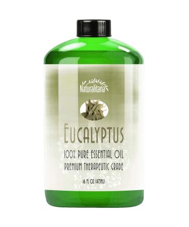 Best Eucalyptus Essential Oil (16oz Bulk Eucalyptus Oil) Aromatherapy Eucalyptus Essential Oil for Diffuser, Soap, Bath Bombs, Candles, and More!.