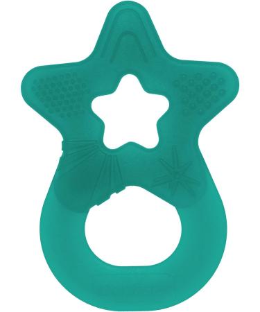 Dentistar Teething Ring Set for Babies (3+ months) - Cooling Teether for Molars - Made in Germany - Tannen Gr n | 2-Pack - Buy Online on GoSupps.com