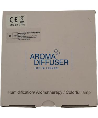 Buy Gohytal 500ml Aroma Diffuser - Ultrasound Essential Oil Diffuser with 7 LED Colors Remote Control & BPA-Free for Home Office Spa & Yoga - Buy Online on GoSupps.com