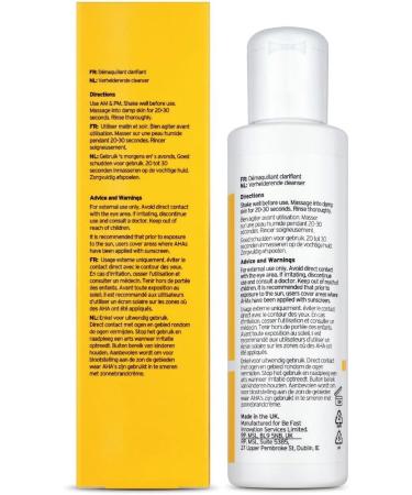 Clear Skin Days Clarifying Face Cleanser with 2% Salicylic & 2% Glycolic Acid - Deep Cleans Exfoliates Reduces Oil Unclog Pores and Resurface Skin- Perfect For Acne-Prone Skin 150ml - Buy Online on GoSupps.com