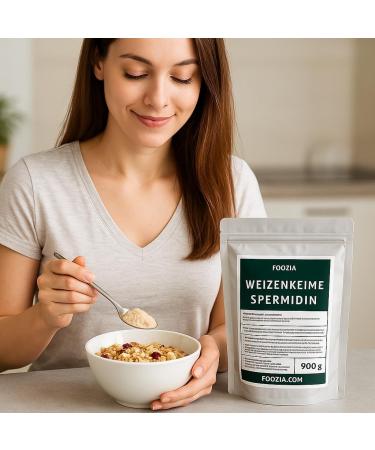  Foozia Wheat germ 900g idine 500 mg/kg natural pure vegan from Germany - Source of idine protein from Foozia - Buy Online on GoSupps.com