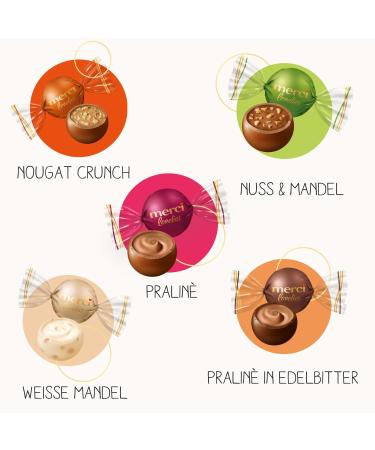 Merci Lovelies Classic Praline Mix 185g Filled Chocolate Specialties | International Shipping Available - Buy Online on GoSupps.com