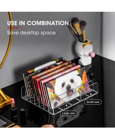 Puooifrty 2Pcs Eyeshadow Palette Makeup Cosmetic Organizer - Waterproof Eyeshadow Organizer for Eye Makeup Palette 7 Sections - Buy Online on GoSupps.com