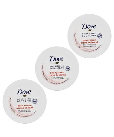 Dove Beauty Cream Pink 3 Pack 5.07 Oz Each Jar