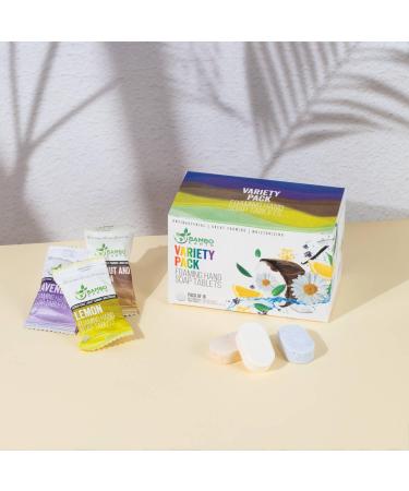 18 Pack Natural Foaming Hand Soap Tablets - Soft Moisturizing Handwash Tab Refills - 1 Tablet 9 Oz Liquid Wash Foam Handsoap - Eco-Friendly Softsoap Refill Tabs (18 Variety Pack) - Buy Online on GoSupps.com