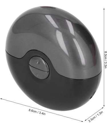 Electric Nail Clipper Portable Travel Automatic Nail Clipper for Seniors (Black) - Buy Online on GoSupps.com